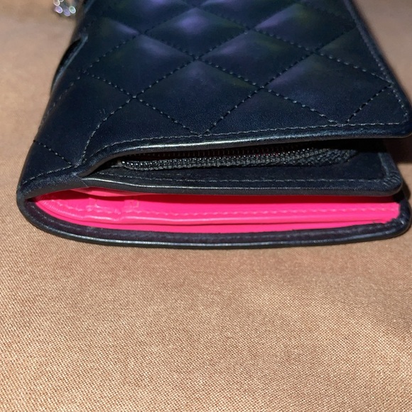 Chanel preloved cambon French wallet in great condition has authentic sticker. - Picture 7 of 14